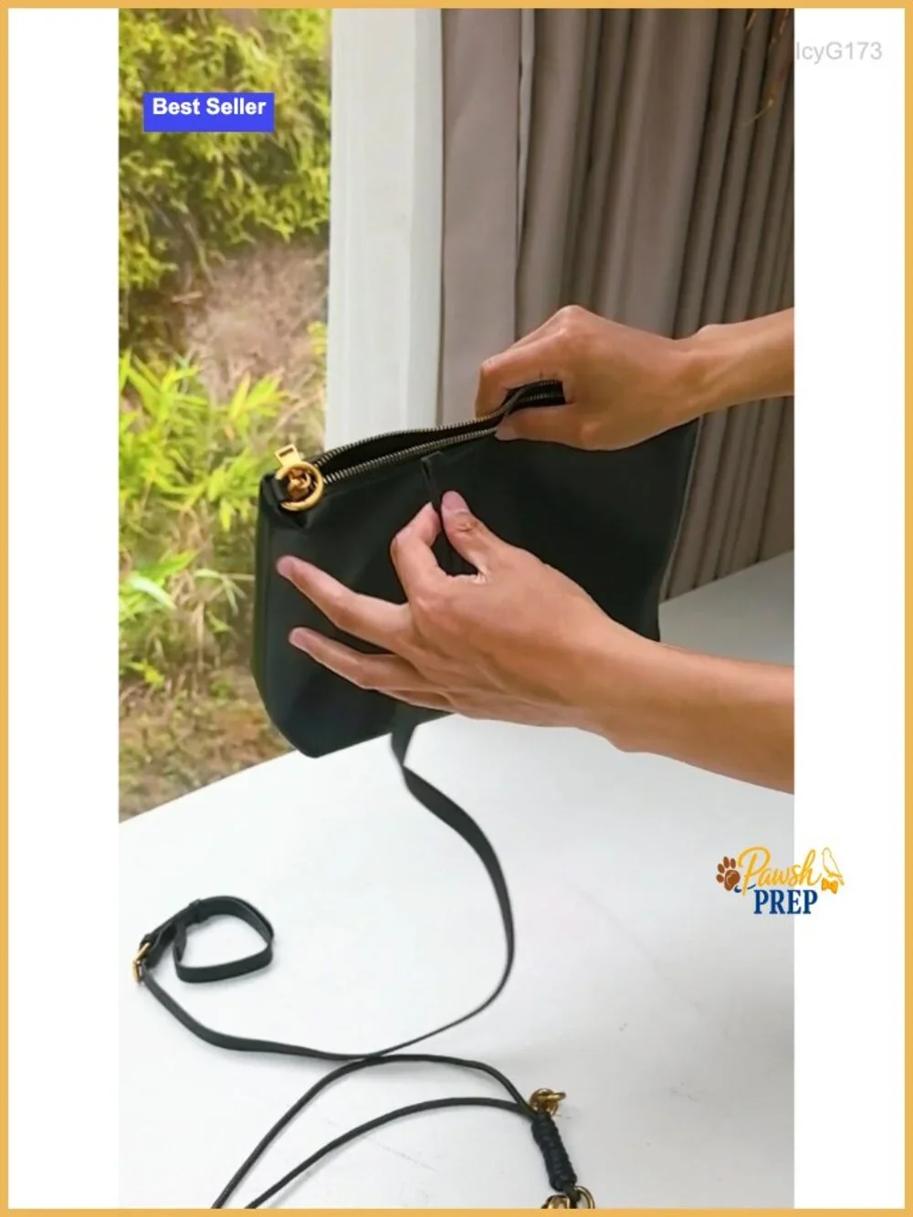 Women's Vegan Leather Hobo Shoulder Bag with Two Straps